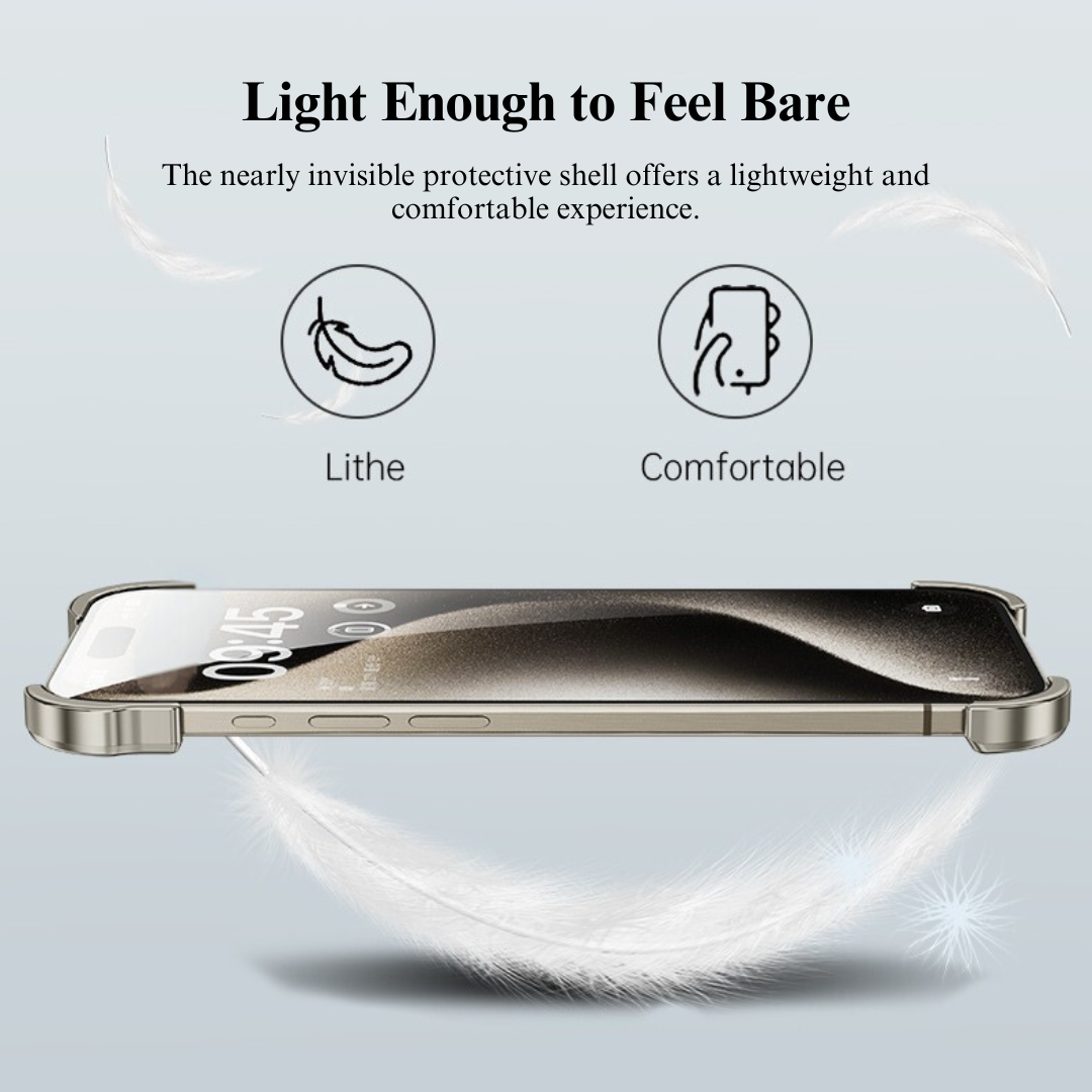 iPhone Frameless Metal Phone Case