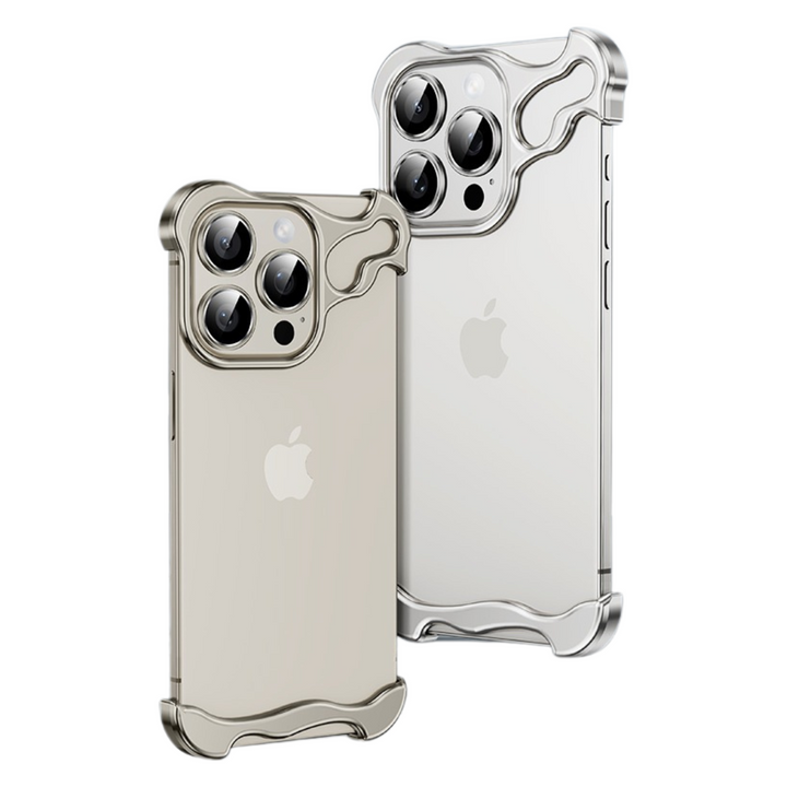 iPhone Frameless Metal Phone Case