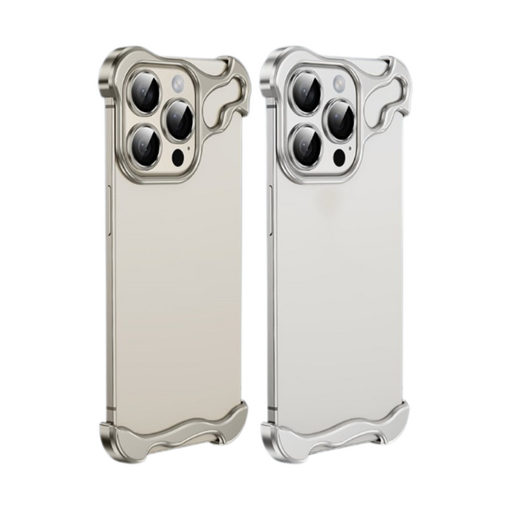 iPhone Frameless Metal Phone Case