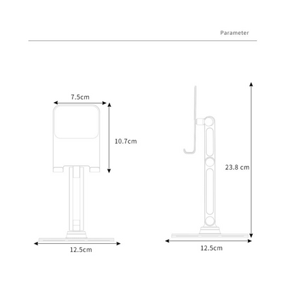360° Rotating Long Arm Tablet & Phone Stand
