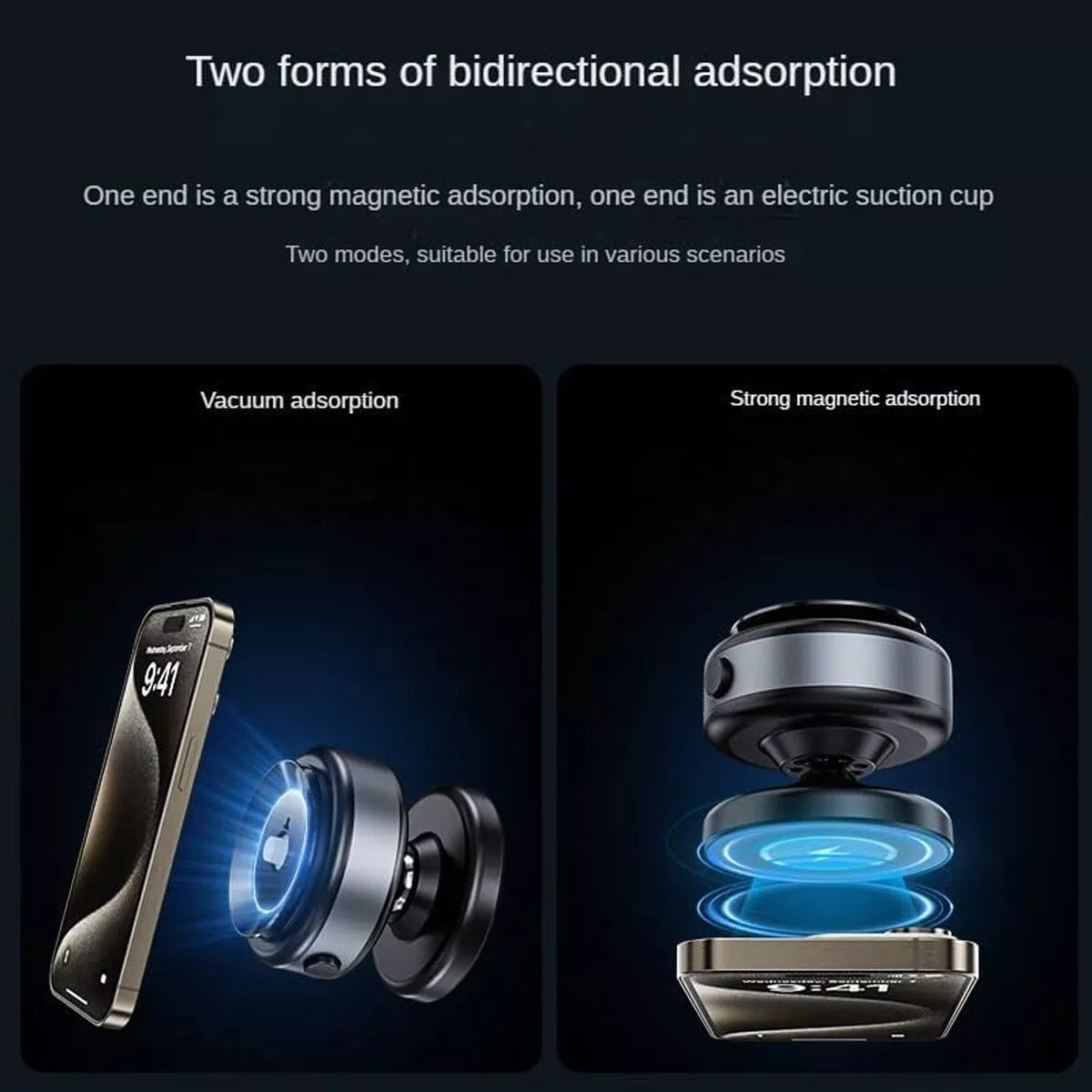SpinView™ 360° Magnetic Car Mount